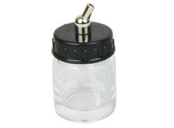 Glas-Farbbehälter Fengda® BD-02,  mit Deckel und  Anschluss  22ml