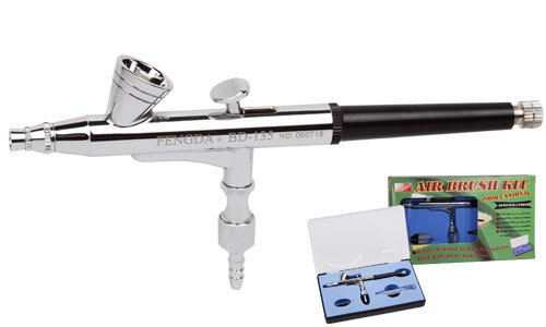 Airbrush Spritzpistole Fengda® BD-135 mit 0,25 mm Düse