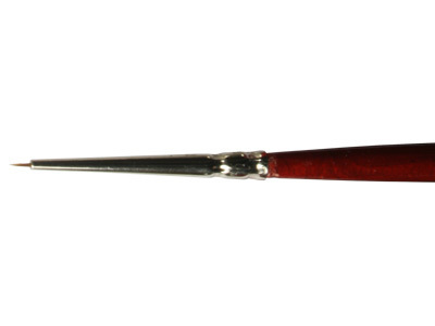 Runder Pinsel LifeColor Pure red sable mit kurzem Haar 000 (1 Stück)