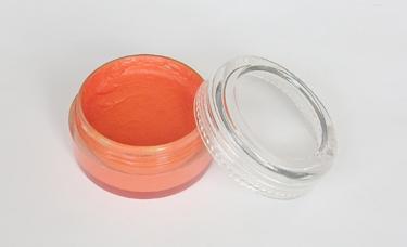 Farbe für Körper und Gesichtsbemalung Fengda body painting bright orange 10 g
