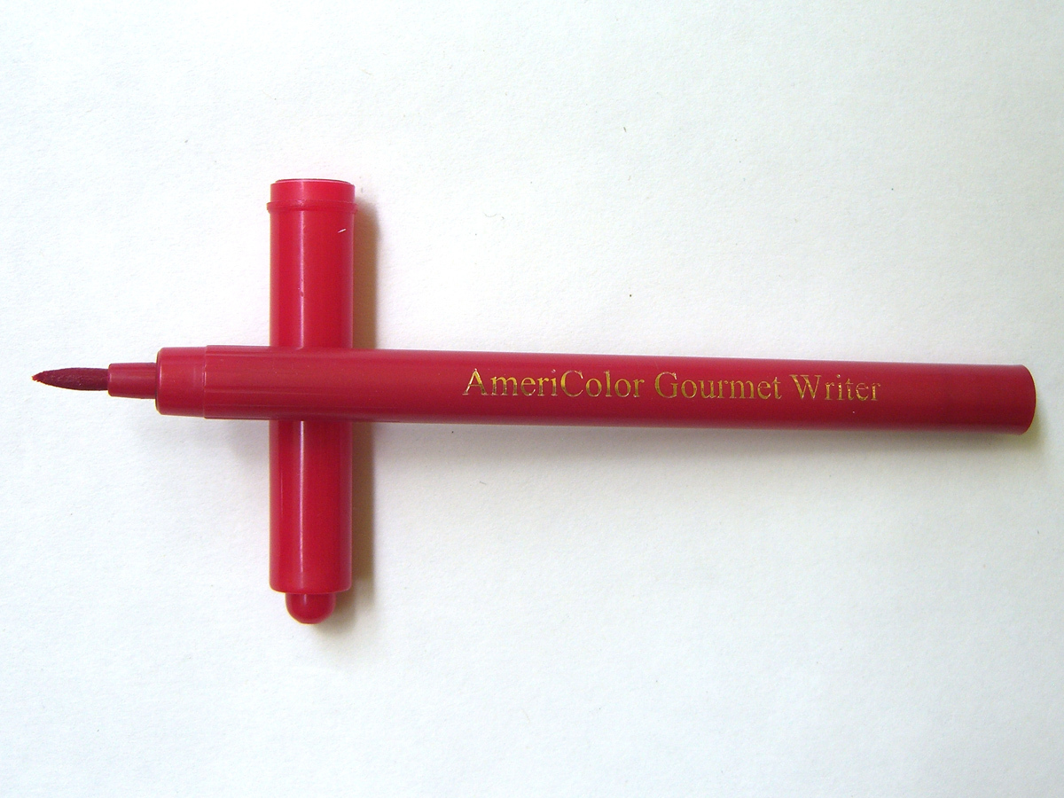 AmeriColor 1x GOURMET WRITERS Food Pen - Red