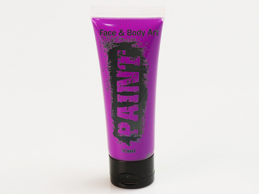 UV Bodypainting Farbe in der Tube (UV BodyPaint Tube) - purple 30 ml