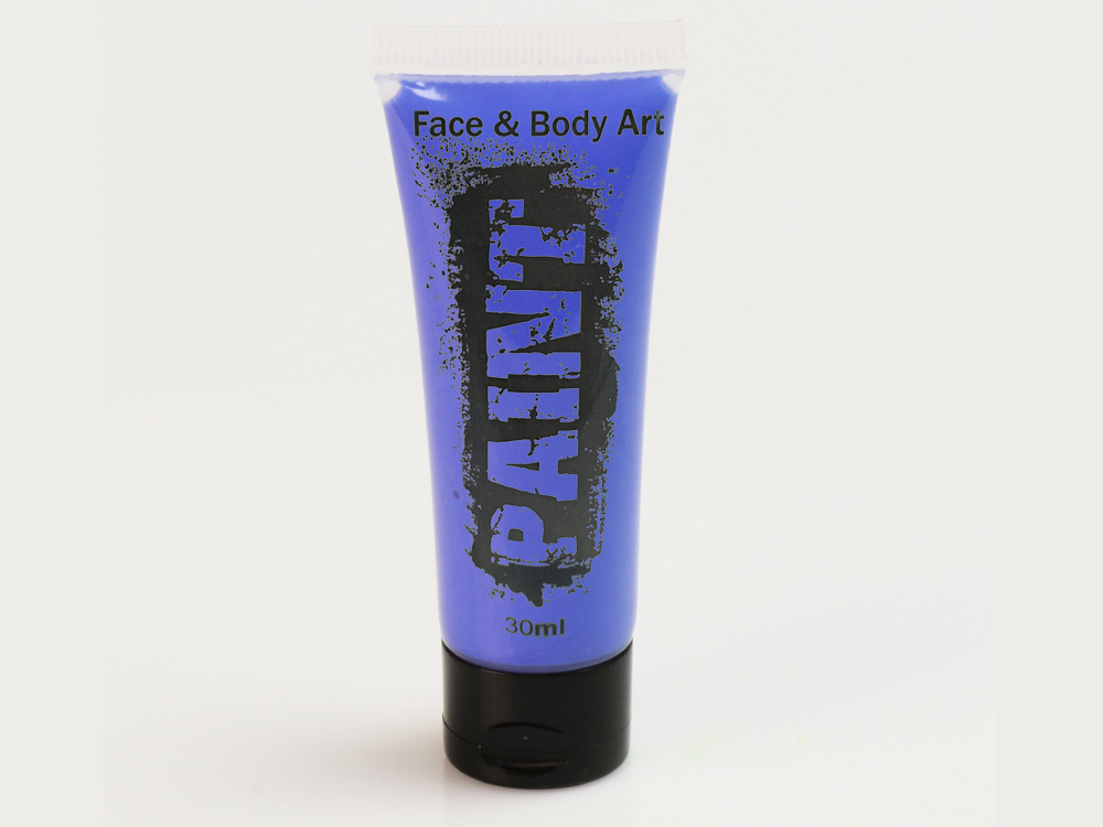 UV Bodypainting Farbe in der Tube (UV BodyPaint Tube) - blue 30 ml