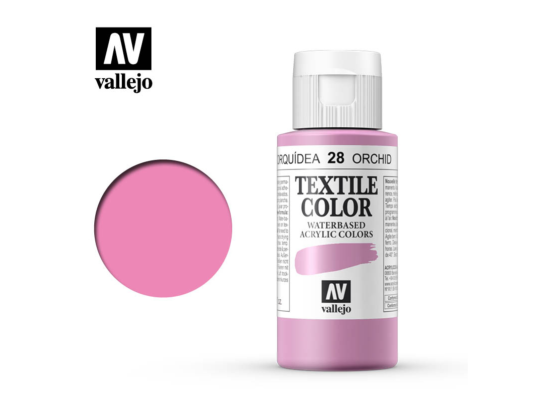 Textilfarbe Vallejo Textile Color 40028 Orchid (60ml)