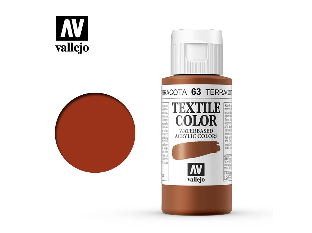 Textilfarbe Vallejo Textile Color 40063 Terracotta (60ml)
