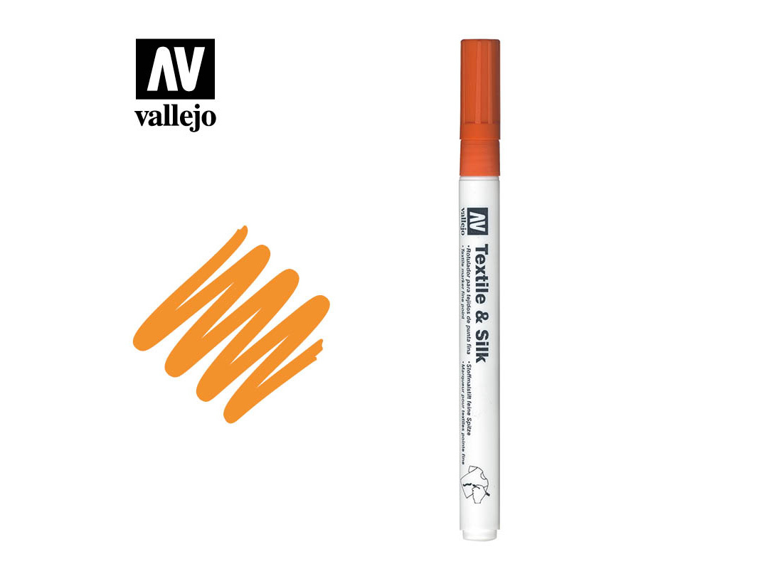 Marker für Textilien Vallejo Textile Marker 40204 Orange