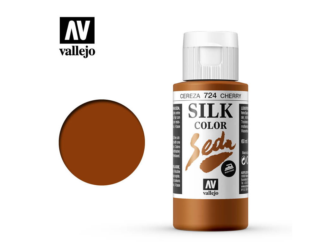 Seidenfarbe Vallejo Silk Color 43724 Cherry (60ml)