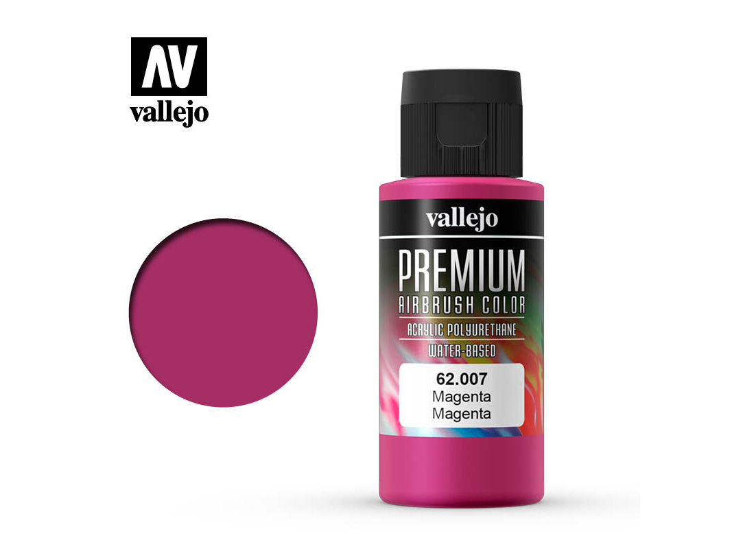 Farbe Vallejo PREMIUM Color 62007 Magenta (60ml)