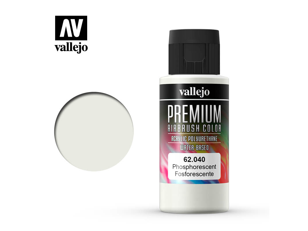 Farbe Vallejo PREMIUM Color 62040 Fluorescent Phosphorescent (60ml)