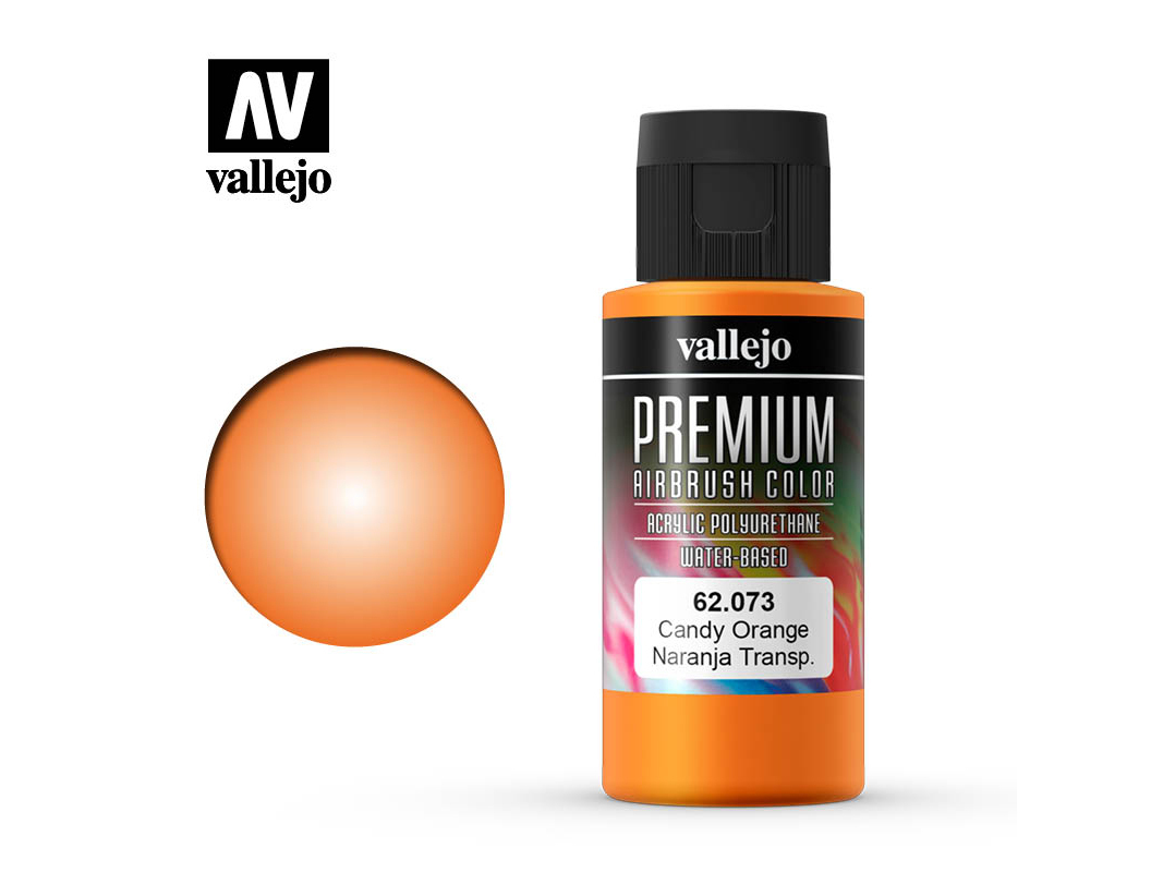 Farbe Vallejo PREMIUM Color 62073 Candy Orange (60ml)