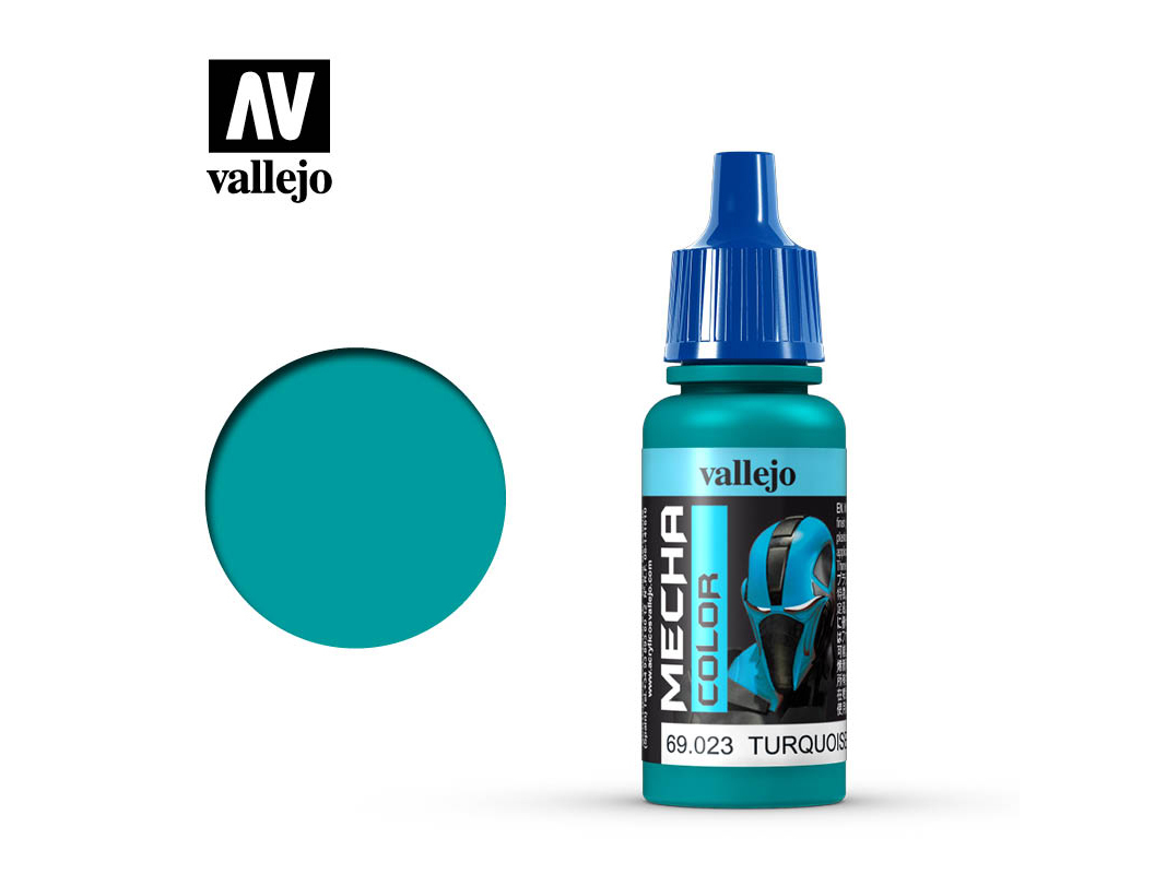 Farbe Vallejo Mecha Color 69023 Turquoise (17ml)