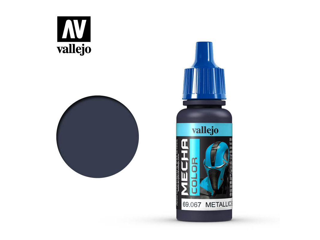 Farbe Vallejo Mecha Color 69067 Metallic Blue (17ml)