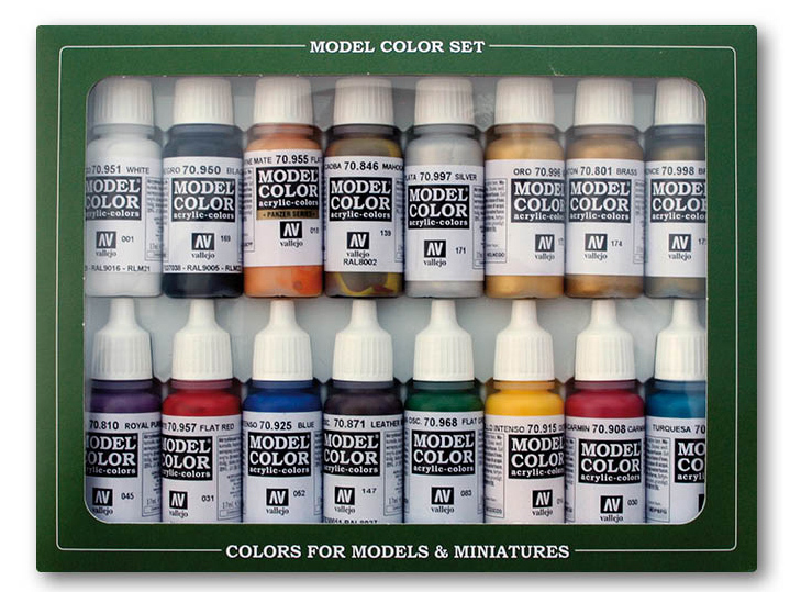 Vallejo Model Color 16 color Set 70143 Imperial Rome (16)