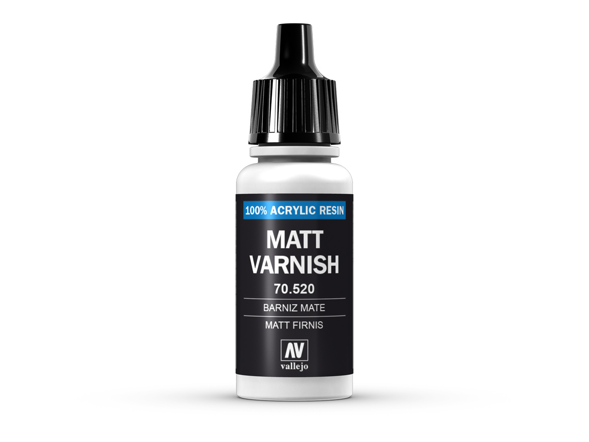 Vallejo 70520 Permanent Matt Varnish (17ml)