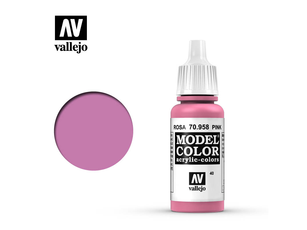 Farbe Vallejo Model Color 70958 Pink (17ml)