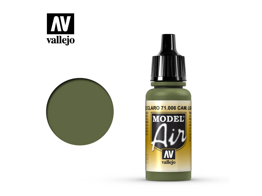 Farbe Vallejo Model Air 71006 Light Green Chromate (17ml)