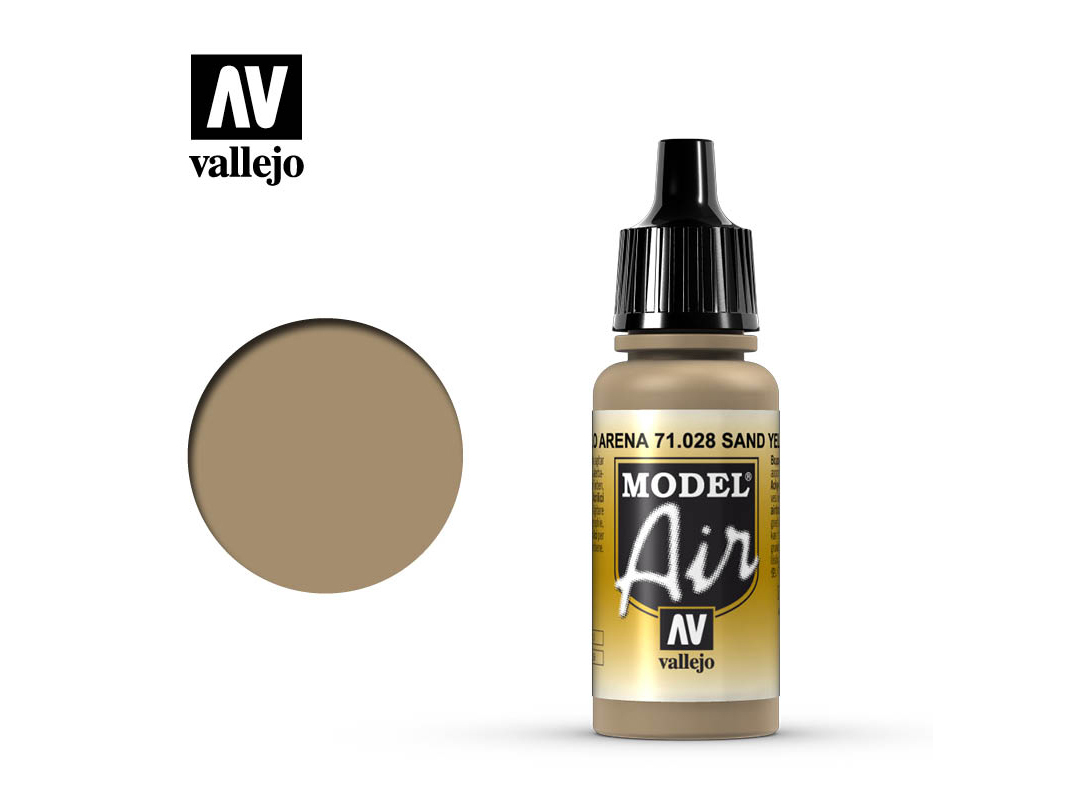 Farbe Vallejo Model Air 71028 Sand Yellow (17ml)