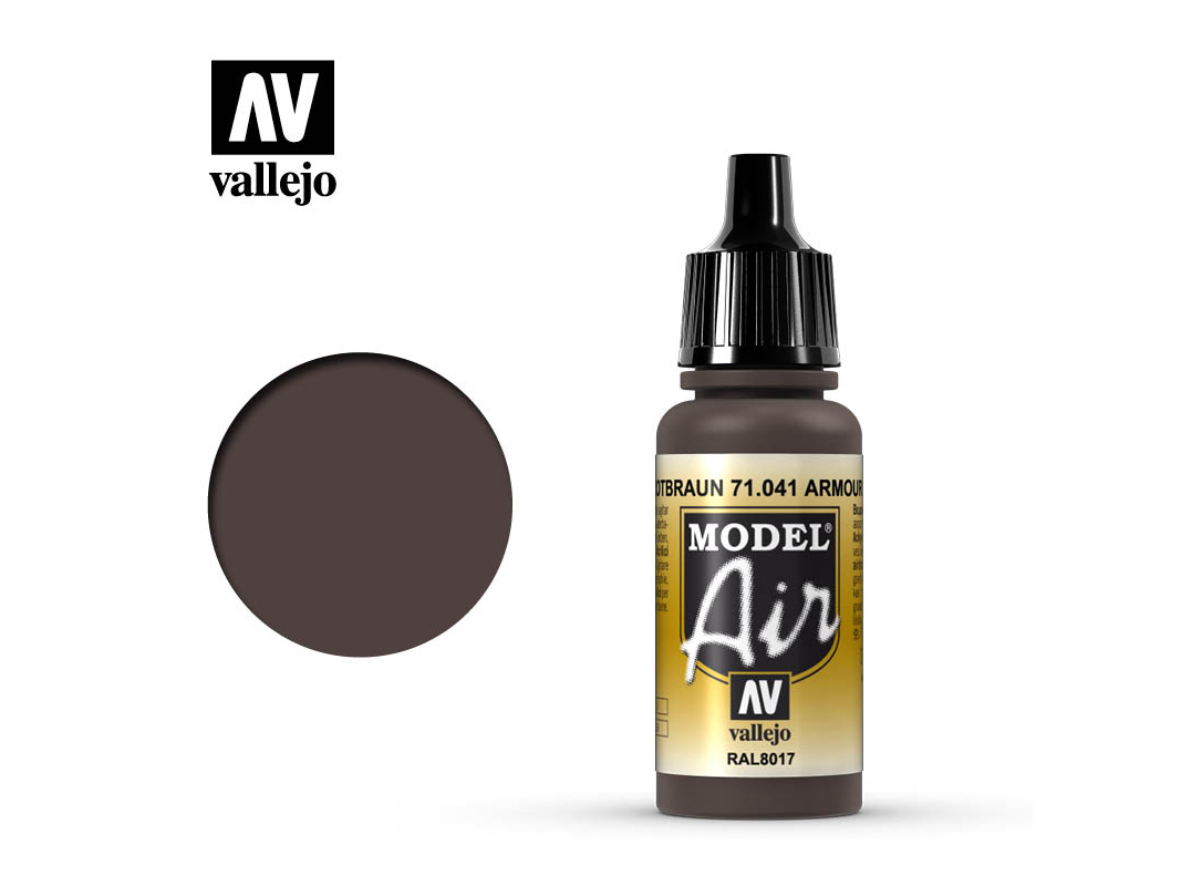Farbe Vallejo Model Air 71041 Armour Brown (17ml)