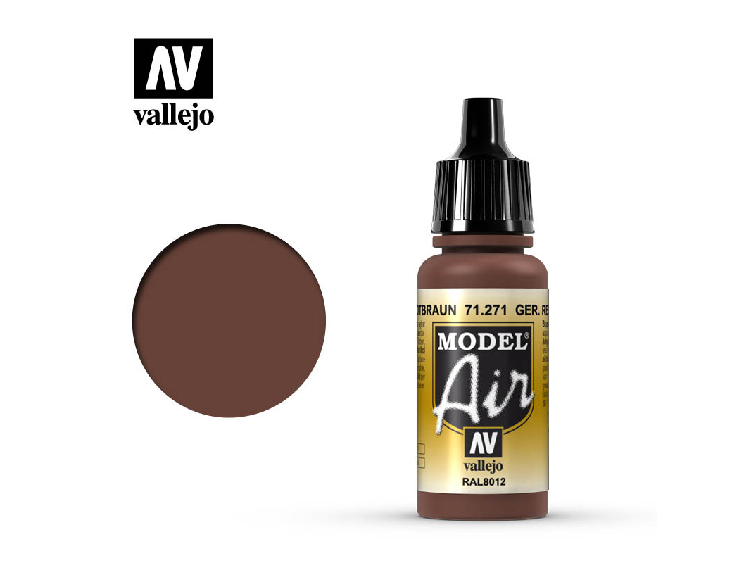 Farbe Vallejo Model Air 71271 Ger. Red Brown (17ml)