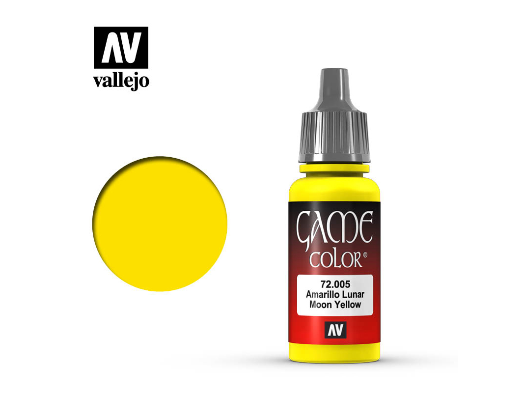 Farbe Vallejo Game Color 72005 Moon Yellow (17ml)