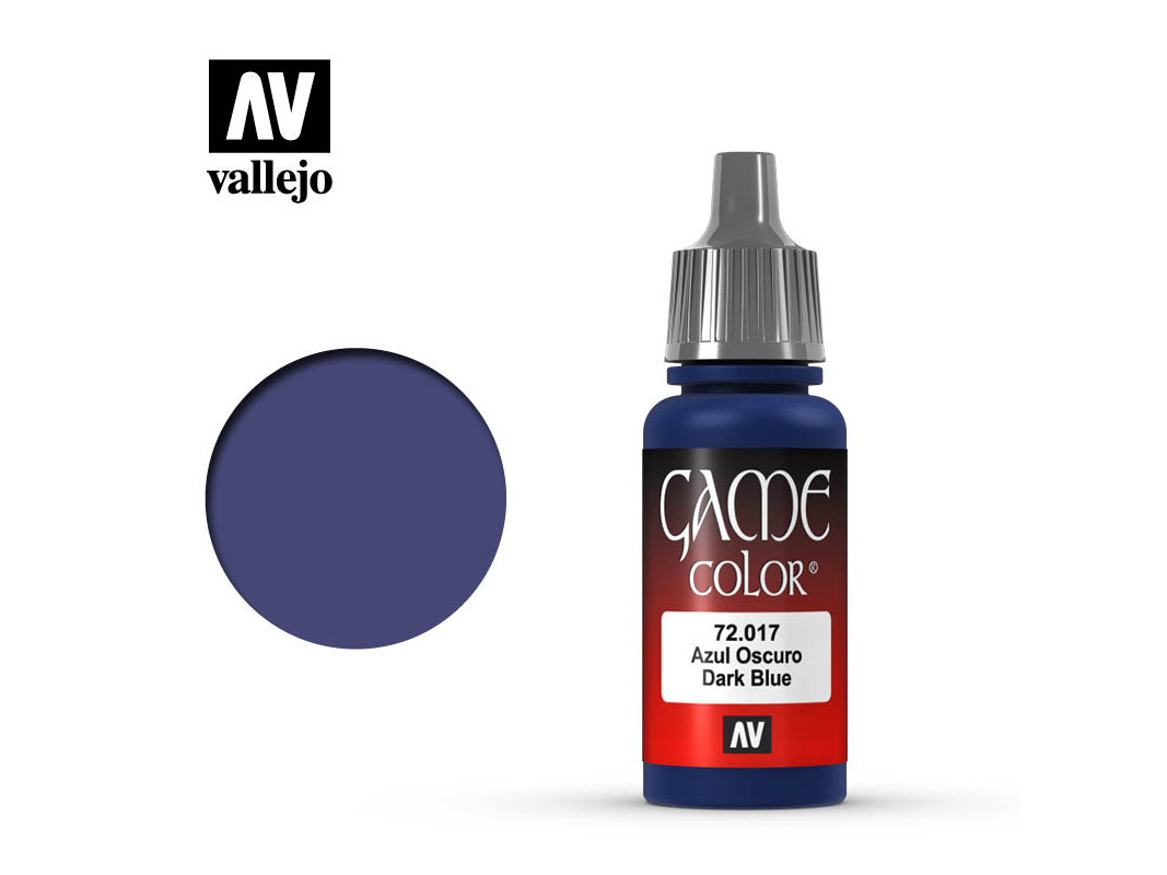 Farbe Vallejo Game Color 72017 Dark Blue (17ml)