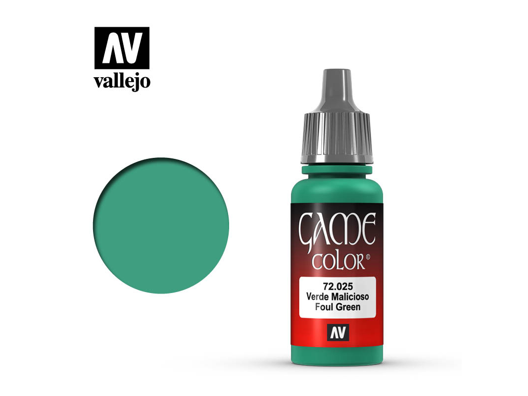 Farbe Vallejo Game Color 72025 Foul Green (17ml)