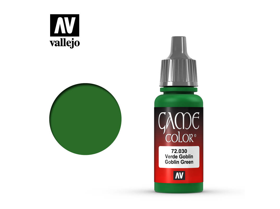 Farbe Vallejo Game Color 72030 Goblin Green (17ml)