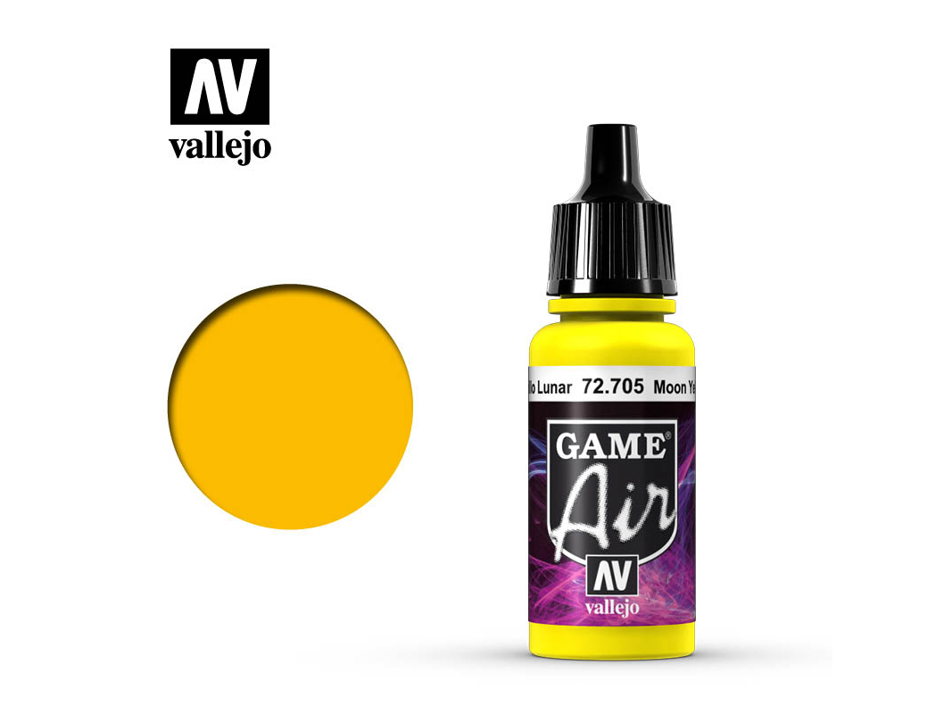 Farbe Vallejo Game Air 72705 Moon Yellow (17ml)