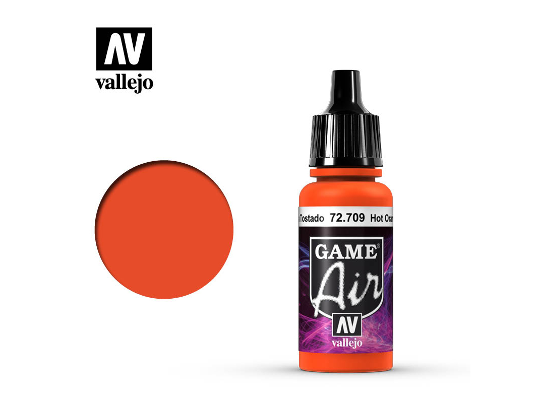 Farbe Vallejo Game Air 72709 Hot Orange (17ml)