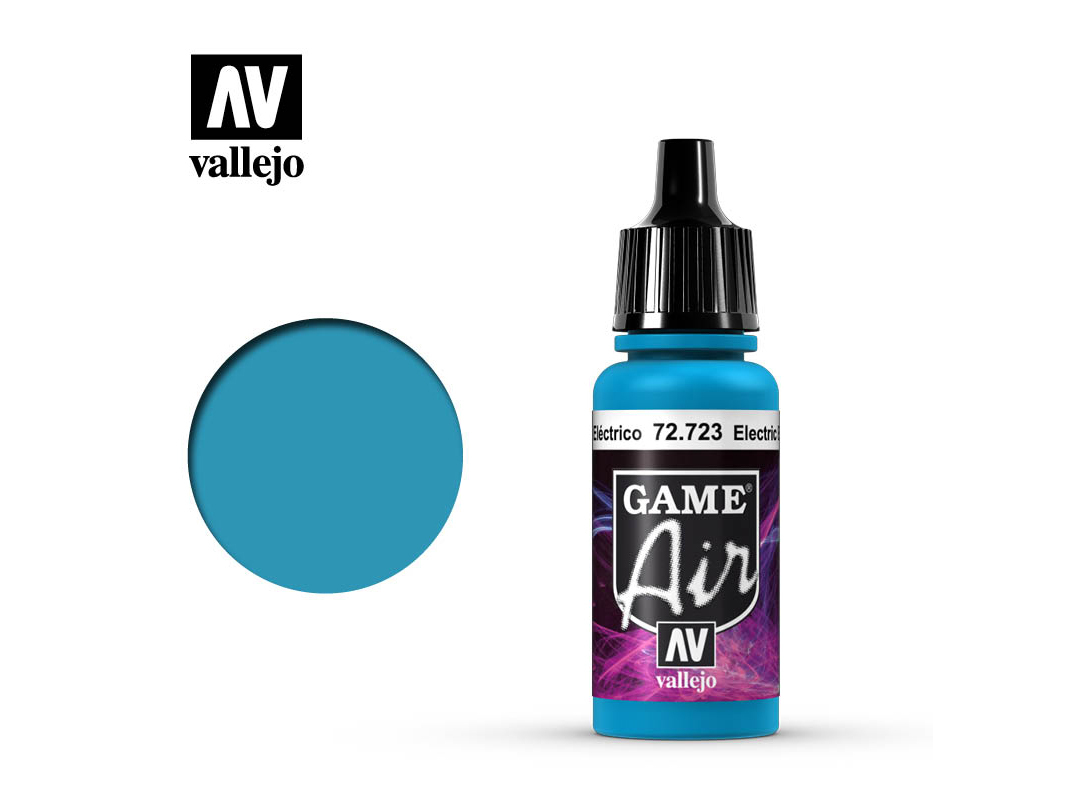 Farbe Vallejo Game Air 72723 Electric Blue (17ml)