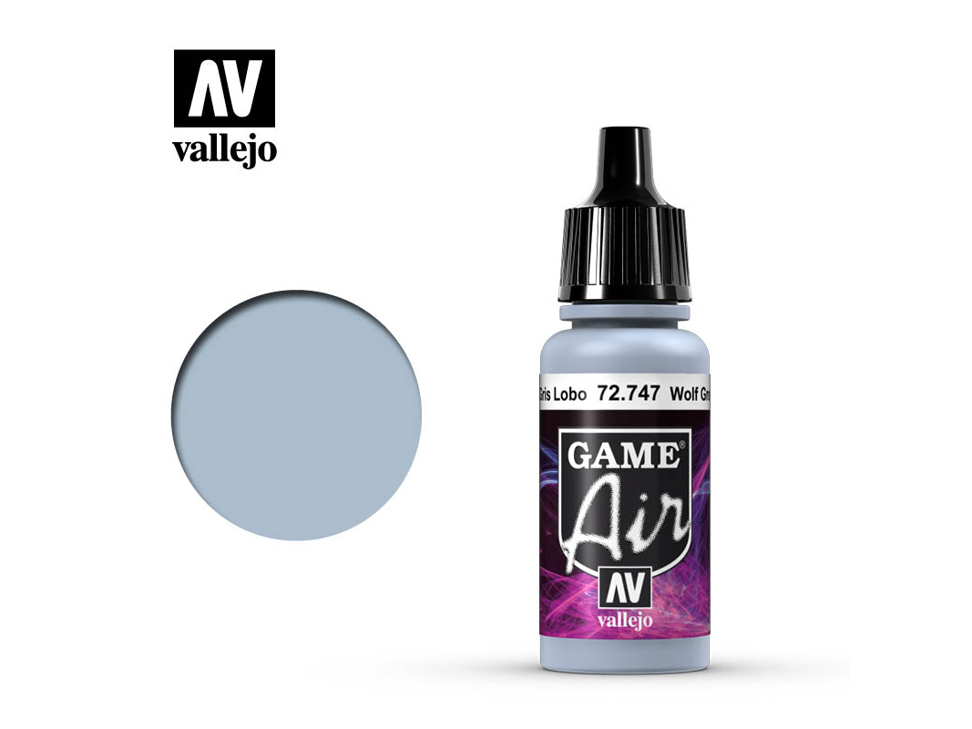 Farbe Vallejo Game Air 72747 Wolf Grey (17ml)