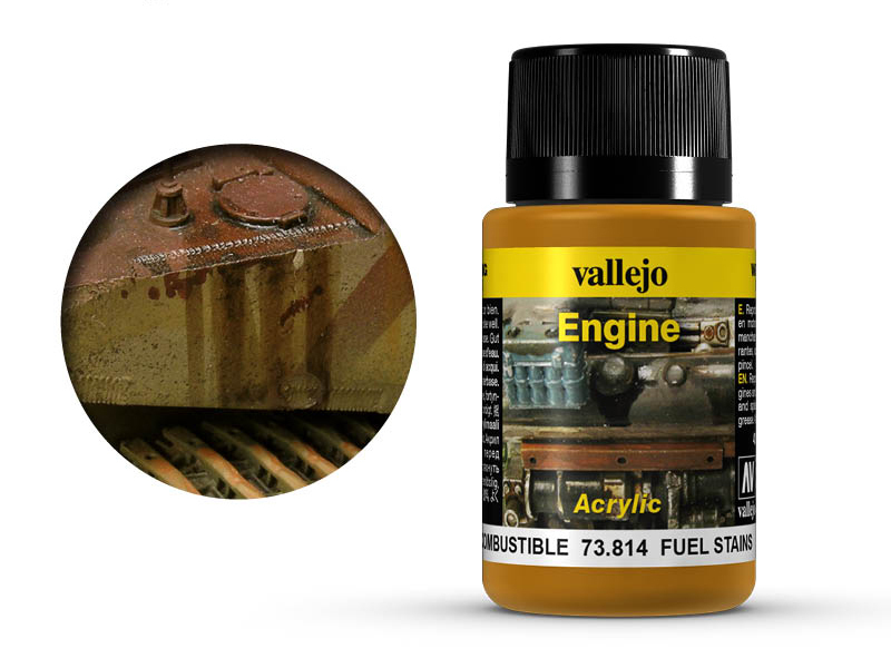 Vallejo Weathering Effects 73814 Fuel Stains (40ml)
