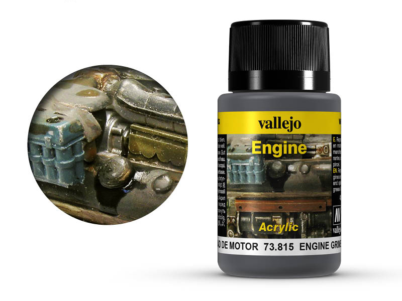 Vallejo Weathering Effects 73815 Engine Grime (40ml)