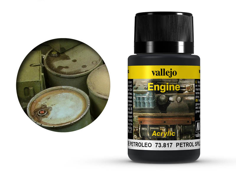 Vallejo Weathering Effects 73817 Petrol Spills (40ml)