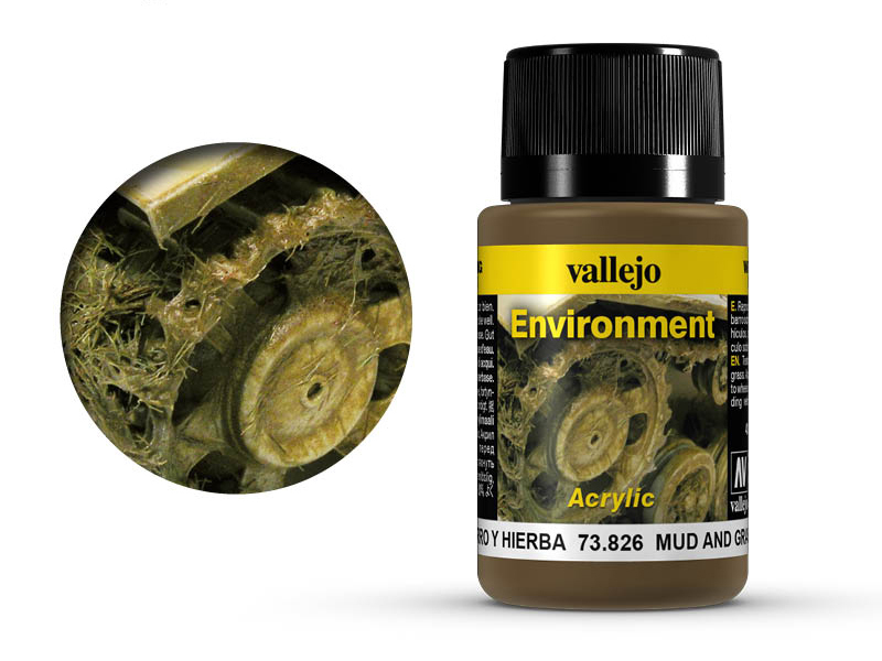 Vallejo Weathering Effects 73826 Mud and Grass Effect (40ml)