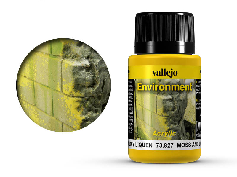 Vallejo Weathering Effects 73827 Moss and Lichen Effect (40ml)