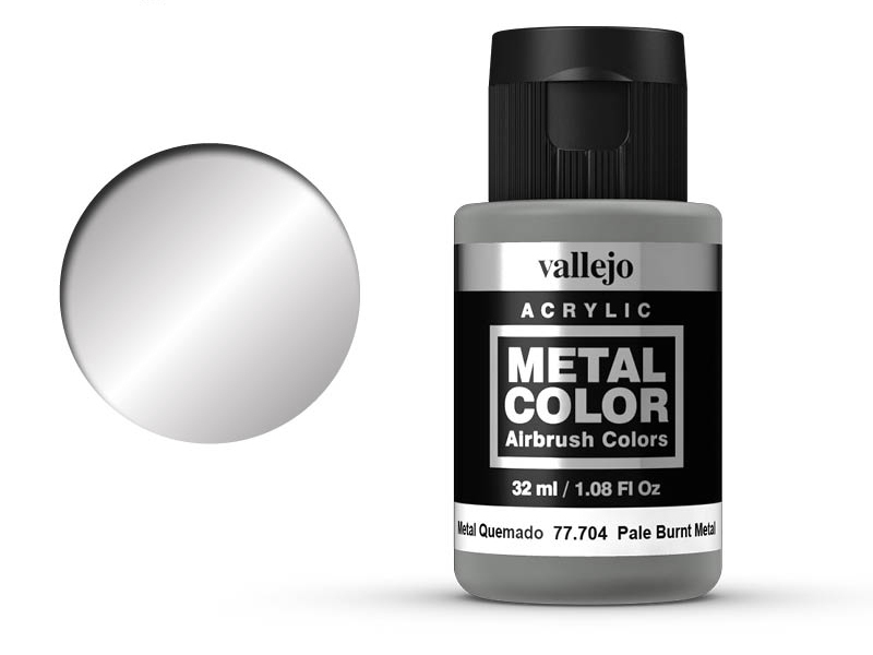 Farbe Vallejo Metal Color 77704 Pale Burnt Metal (32ml)