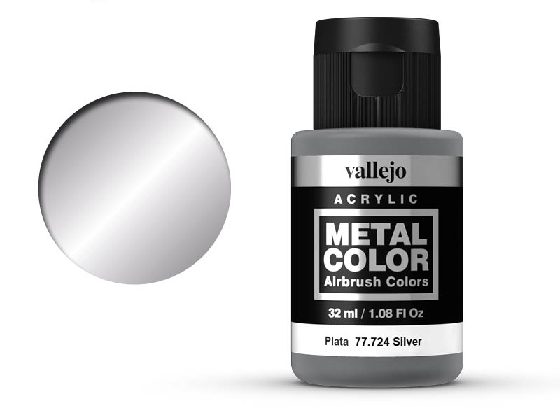 Farbe Vallejo Metal Color 77724 Silver (32ml)
