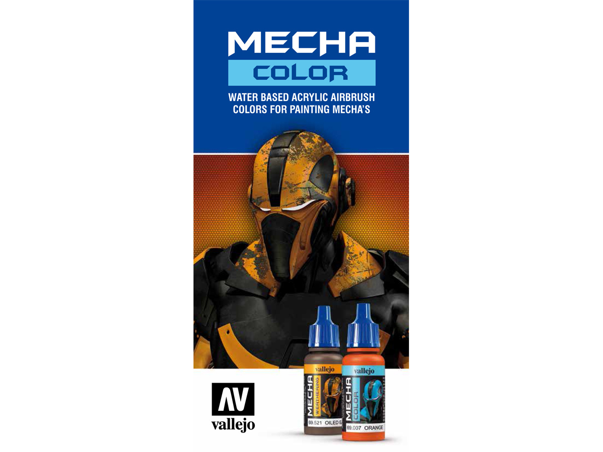 Vallejo CC064 Color Chart: Mecha Color