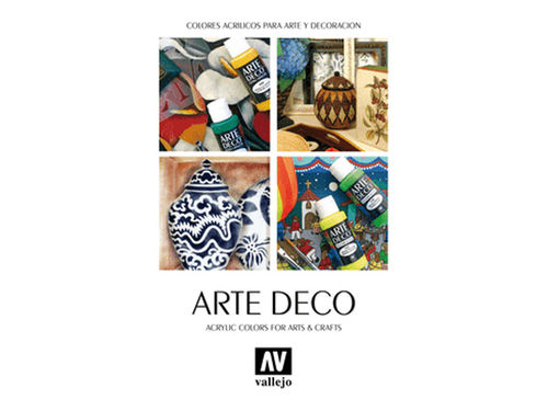 Vallejo CC085 Color Chart: Arte Deco