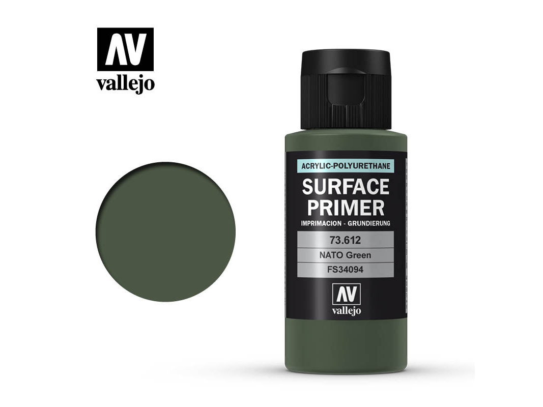 Vallejo Surface Primer 73612 NATO Green (60ml)