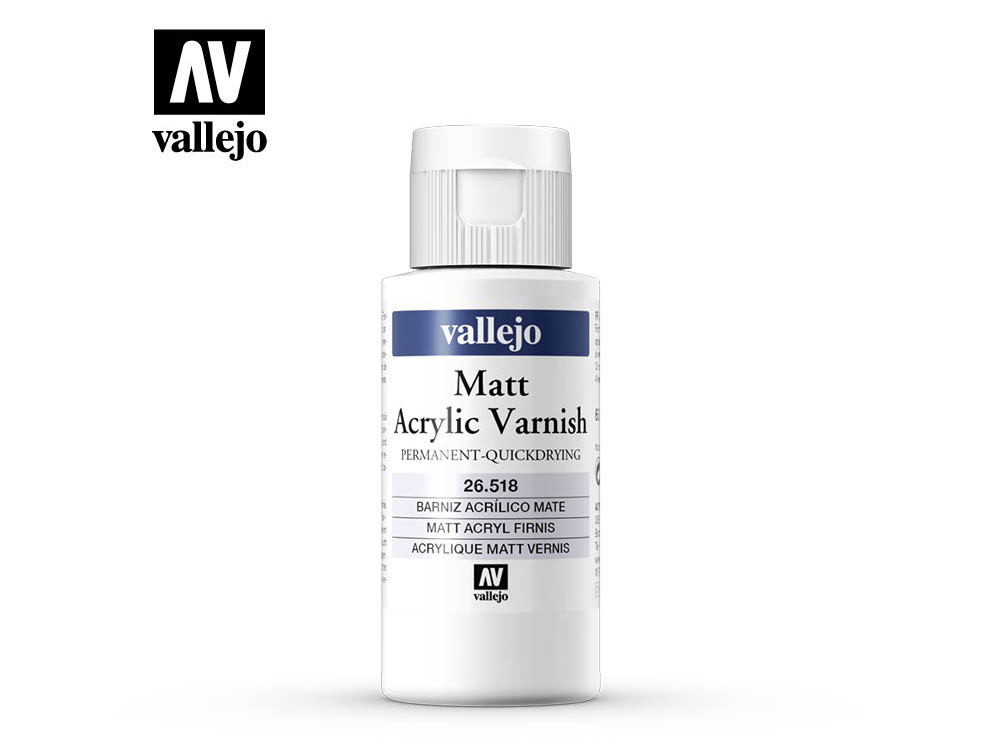Vallejo 26518 Permanent Matt Varnish (60ml)