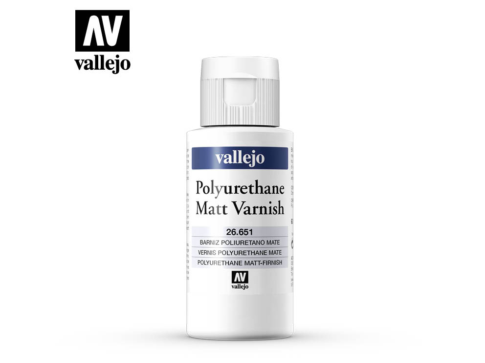 Vallejo 26651 Polyurethane Matt Varnish (60ml)