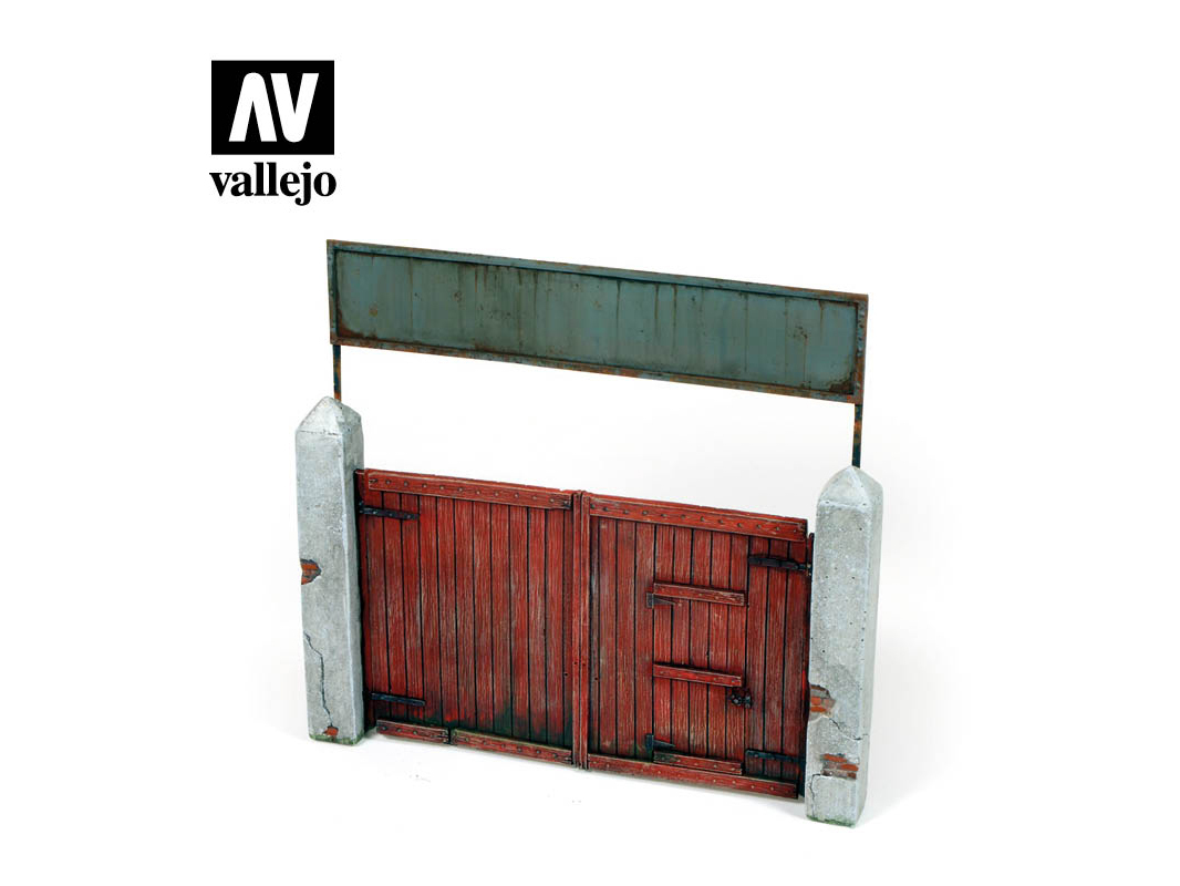 Vallejo Scenics SC006 Village Gate (15x15 cm)