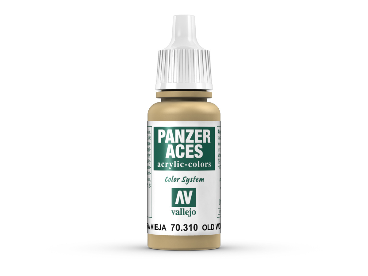 Vallejo Panzer Aces 70310 Weathered Wood (17ml)
