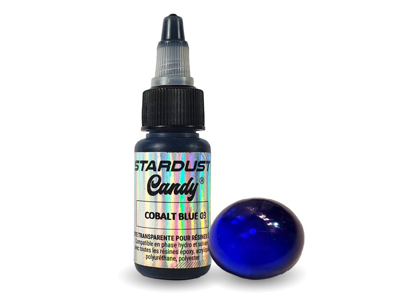 Stardust Translucent dyes für resin 17ml Cobalt blue 03