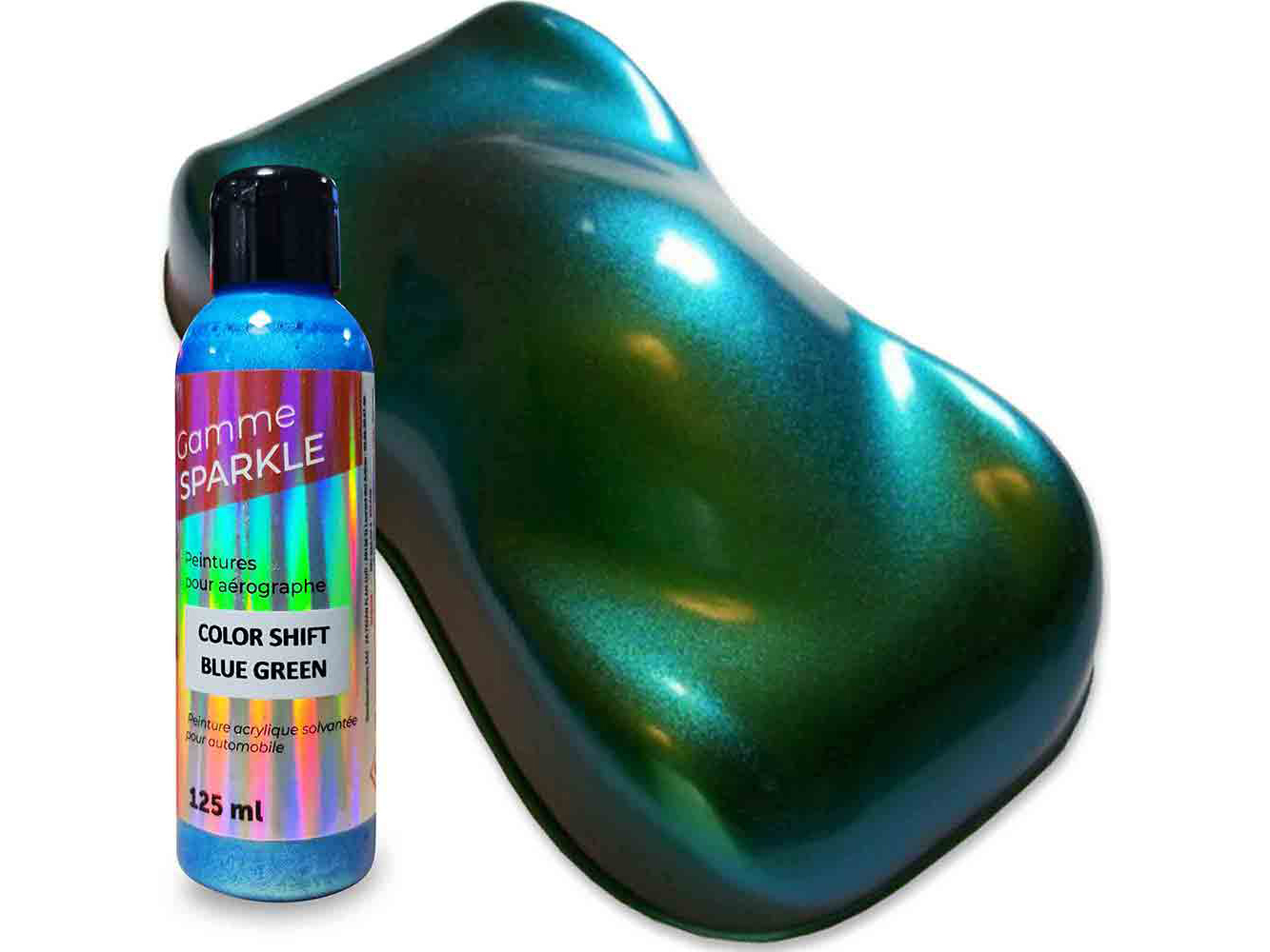Stardust Airbrush Color SPARKLE COLOR SHIFT BLUE GREEN 125ml