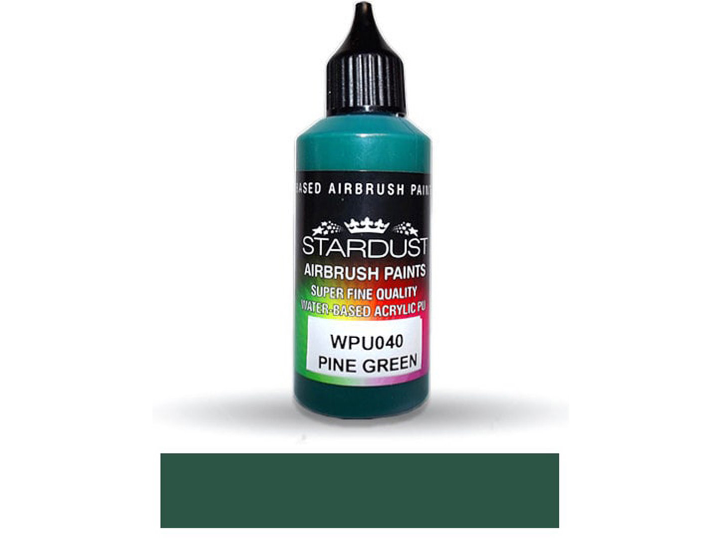 Stardust WPU040 Airbrush PU 1K RC Art Color PINE GREEN 60ml