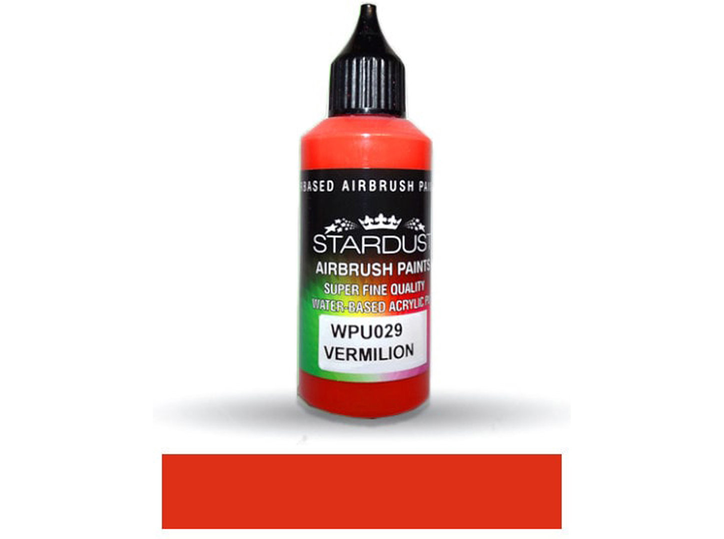 Stardust WPU029 Airbrush PU 1K RC Art Color VERMILLION  60ml