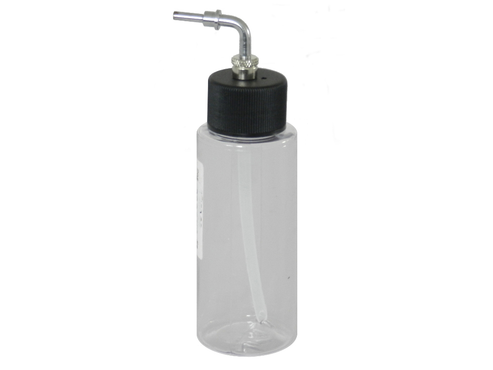 IWATA I 450 2S Crystal Clear Bottle 60 ml with Side-Feed Connector